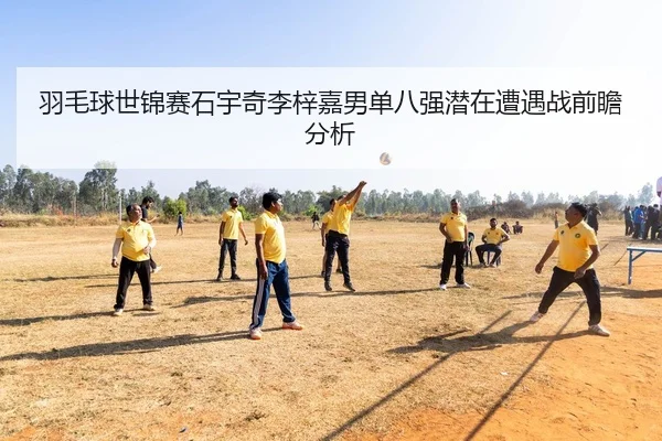 羽毛球世锦赛石宇奇李梓嘉男单八强潜在遭遇战前瞻分析